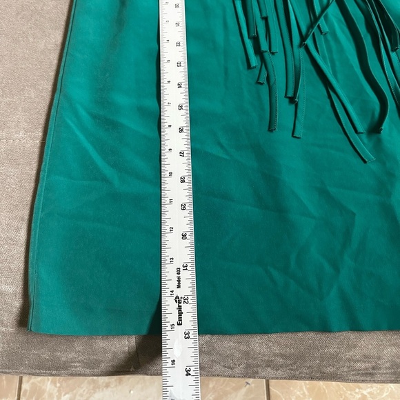 Zara Blue Pleated Sheath Mini Dress - Picture 11 of 11